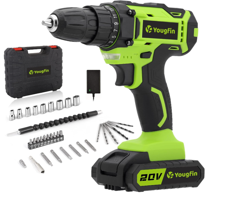 Yougfin Cordless Drill 